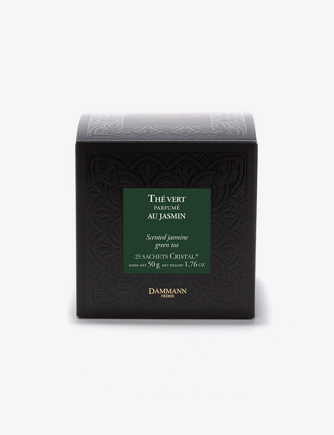 Boîte Sachets Cristal x25 - THÉ VERT AU JASMIN