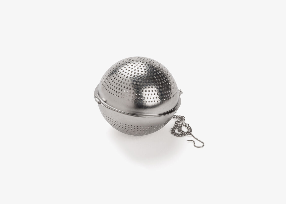 BOULE À THÉ. ronde inox perforé