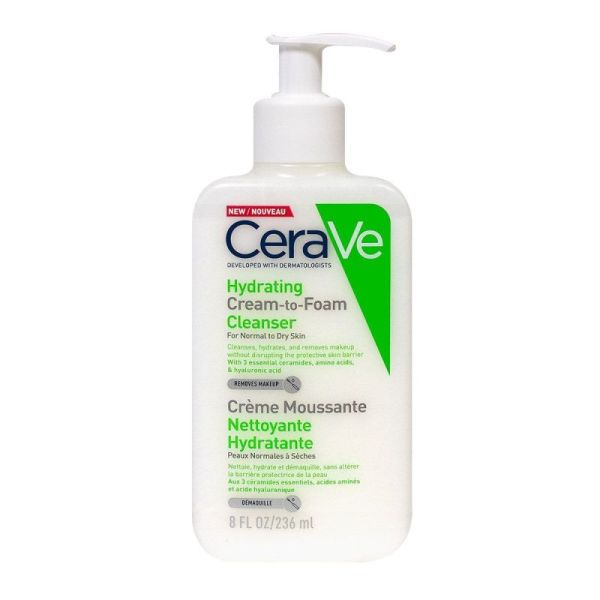 Nettoyants Crème Moussante Nettoyante Hydratante 236ml