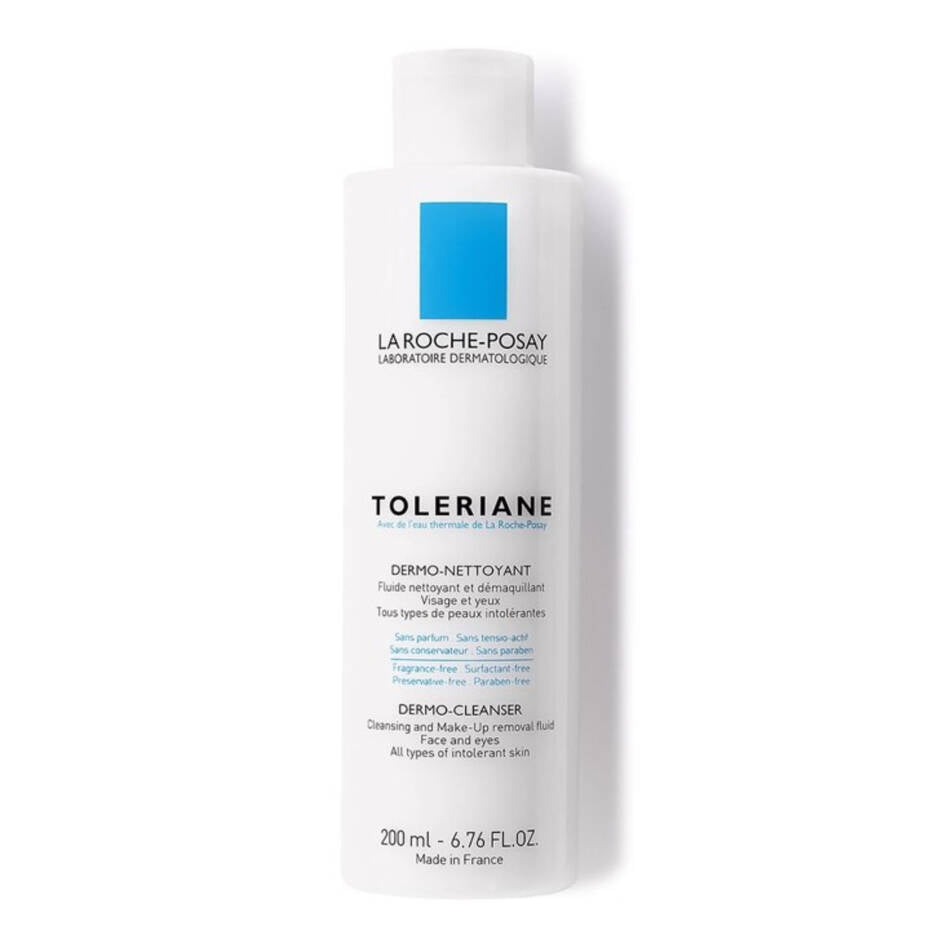 Tolériane Fluide Dermo-Nettoyant Démaquillant 200ml