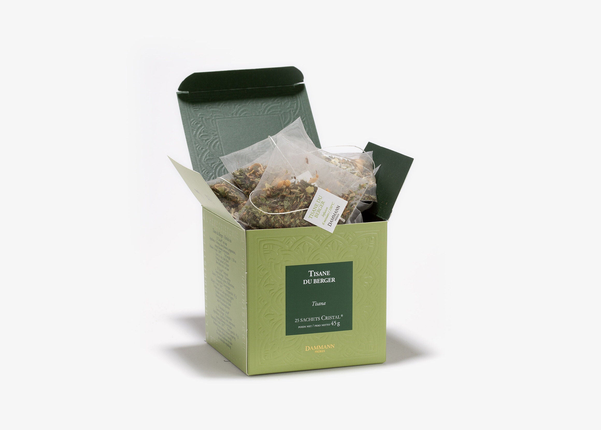 Boîte Sachets Cristal x25 - TISANE DU BERGER