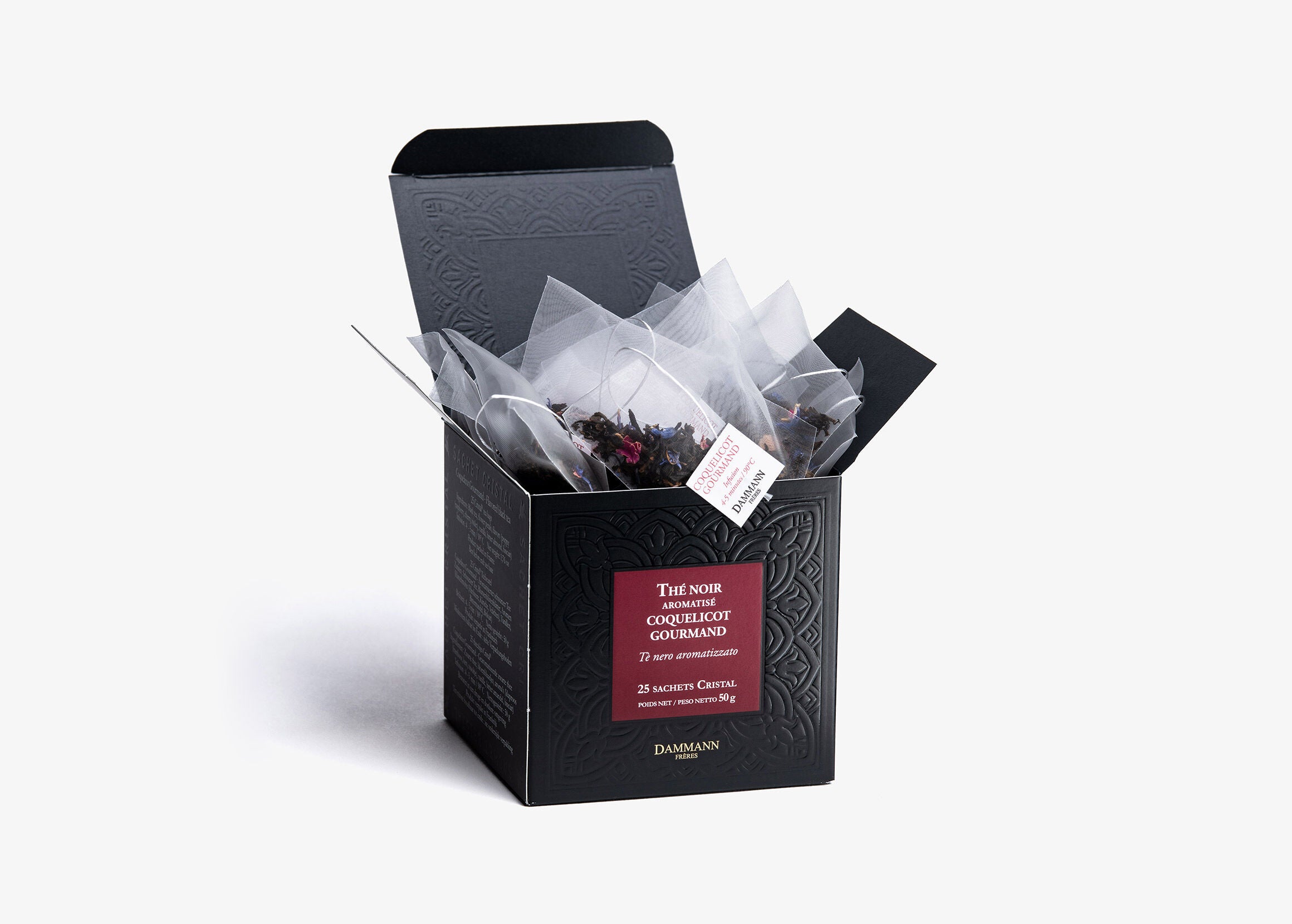 Boîte Sachets Cristal x25 - COQUELICOT GOURMAND