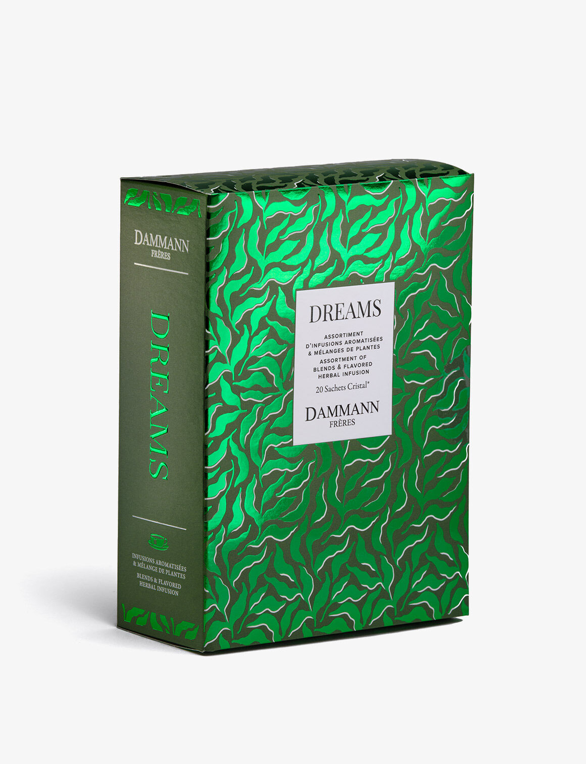 Coffret Assortiment Sachets Cristal x20 - DREAMS. assortiment d'infusions
