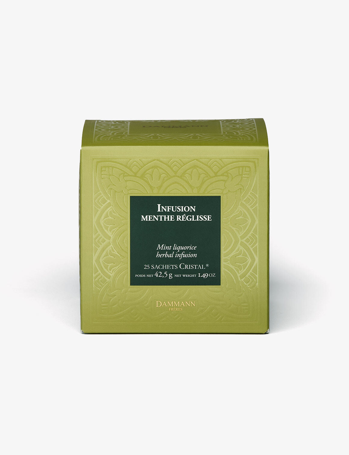 Boîte Sachets Cristal x20 - INFUSION RÉGLISSE MENTHE