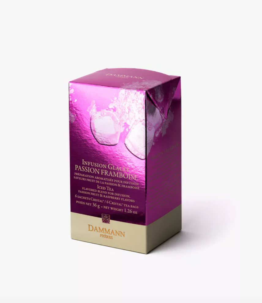 Boîte Thé Glacé x6 - CARCADET PASSION FRAMBOISE