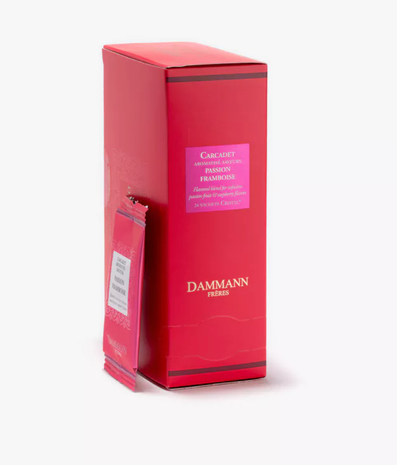 Boîte Sachets Enveloppés x24 - CARCADET PASSION FRAMBOISE