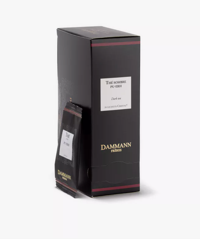 Boîte Sachets Enveloppés x24 - THÉ SOMBRE PU-ERH