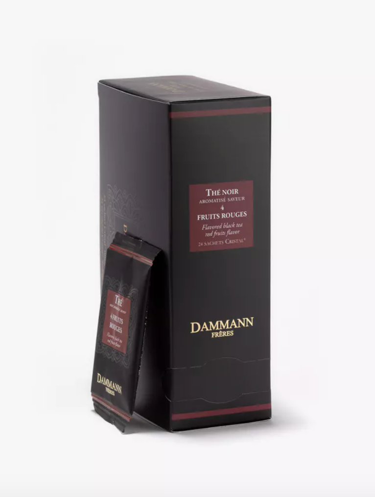 Boîte Sachets Enveloppés x24 - 4 FRUITS ROUGES