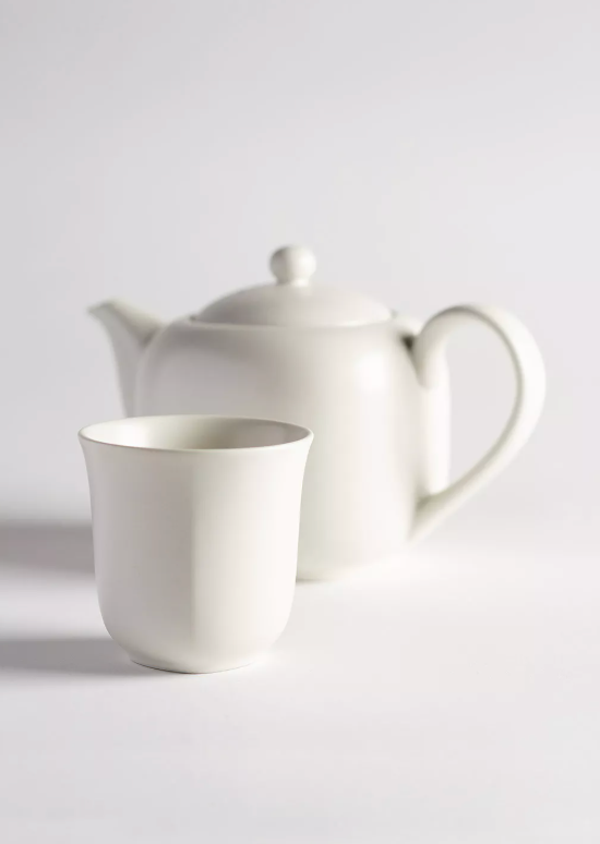 SHIRO - bol à thé porcelaine - 15cl - blanche