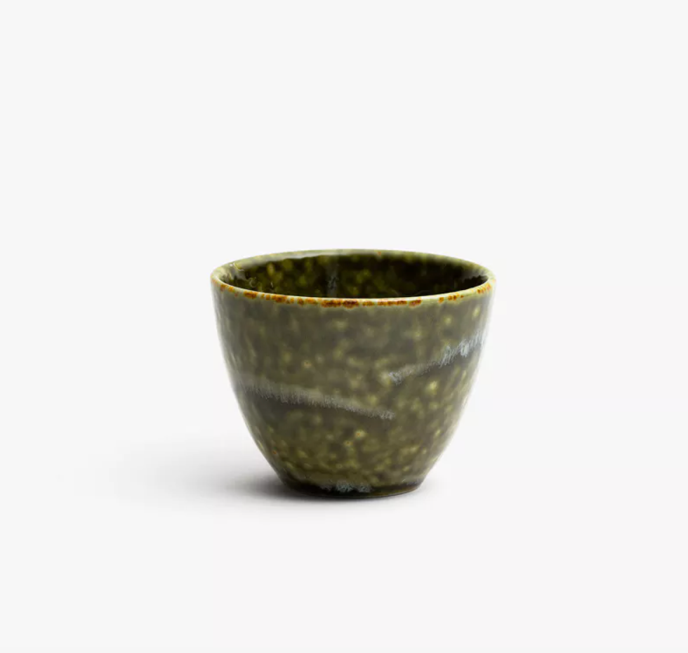 YOAKE - bol à thé du japon - 14cl - vert