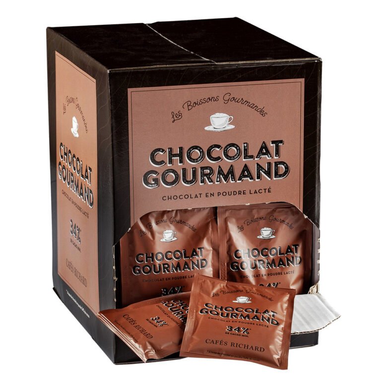 Dose 20g Préparation lactée chocolat Richard 34% cacao - 100 doses