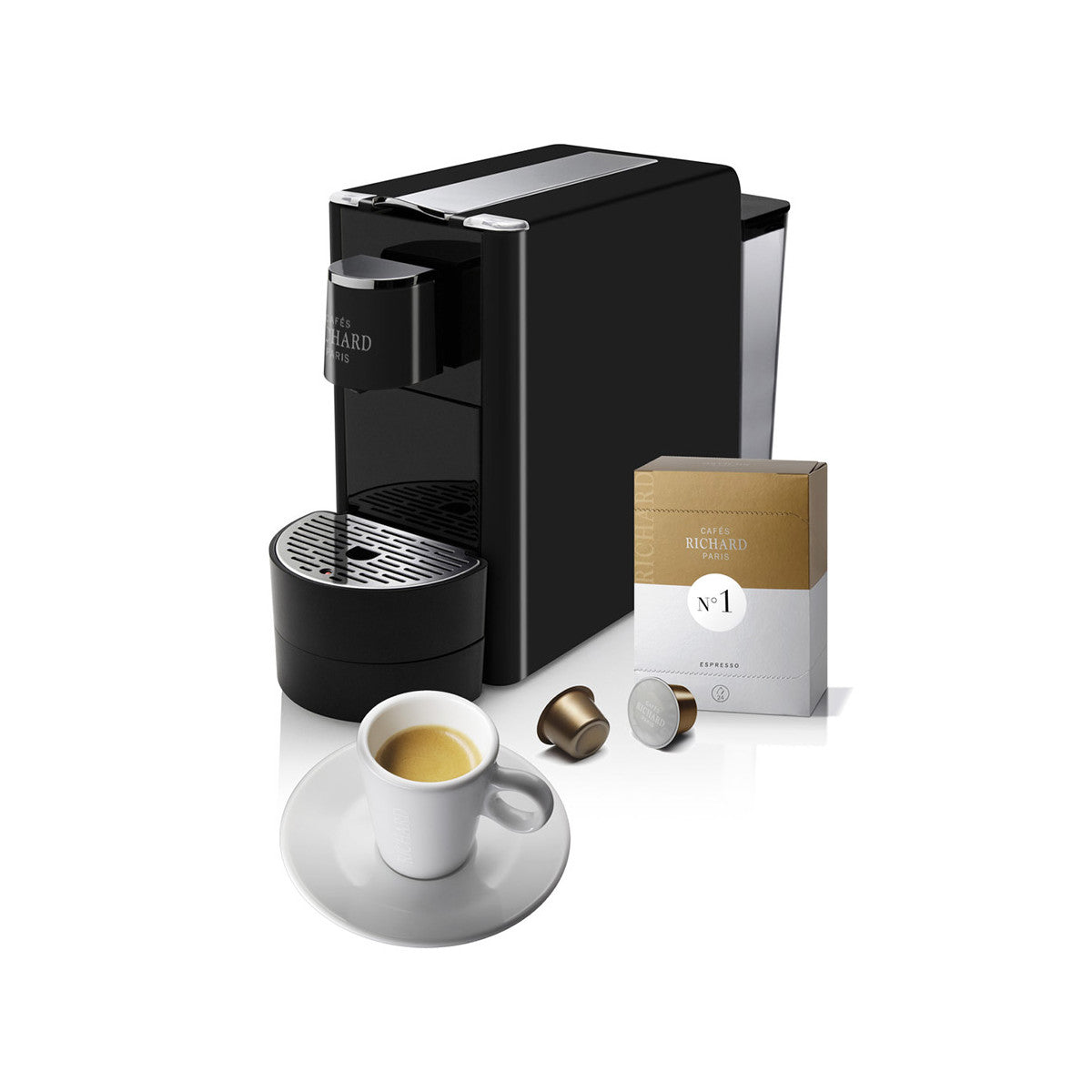Café expresso capsules Premium n°1 pour machine Ventura Richard x24