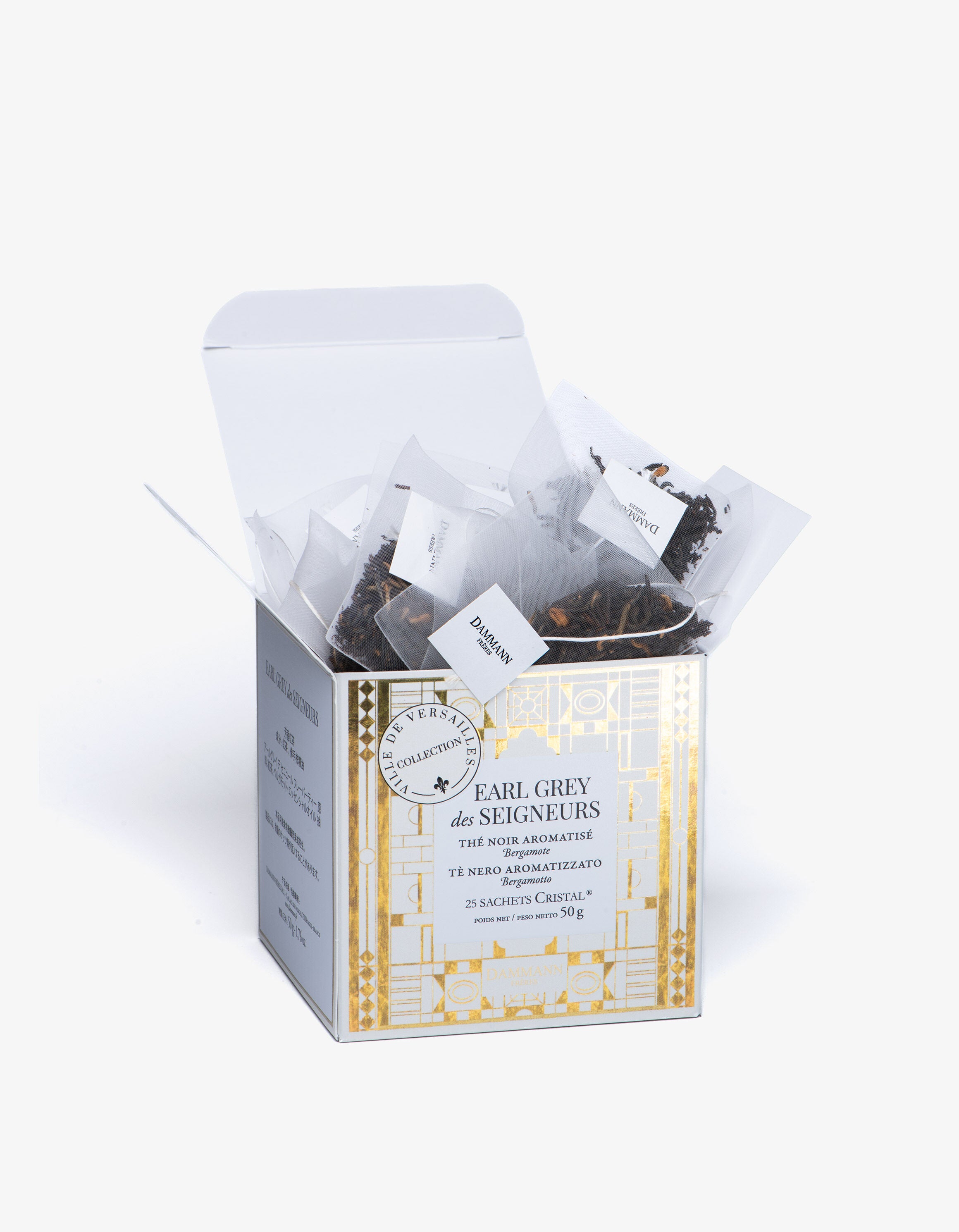 Boîte Sachets Cristal x25 - MACARON CASSIS-VIOLETTE