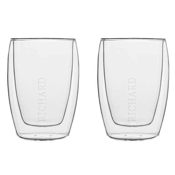 Verre double paroi - 27cl x 2 pièces