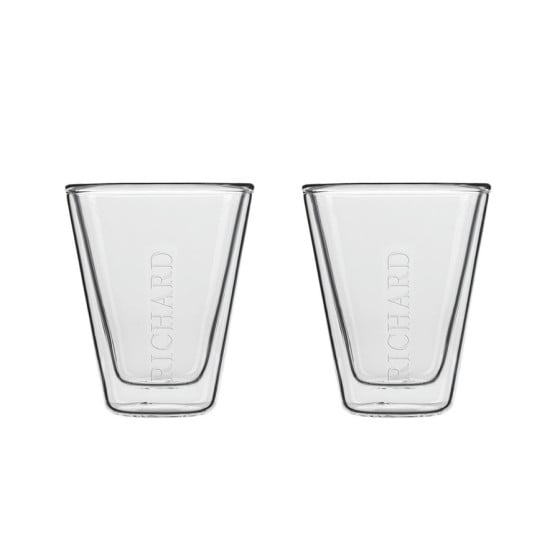 Verre double paroi - 8,5cl x 2 pièces