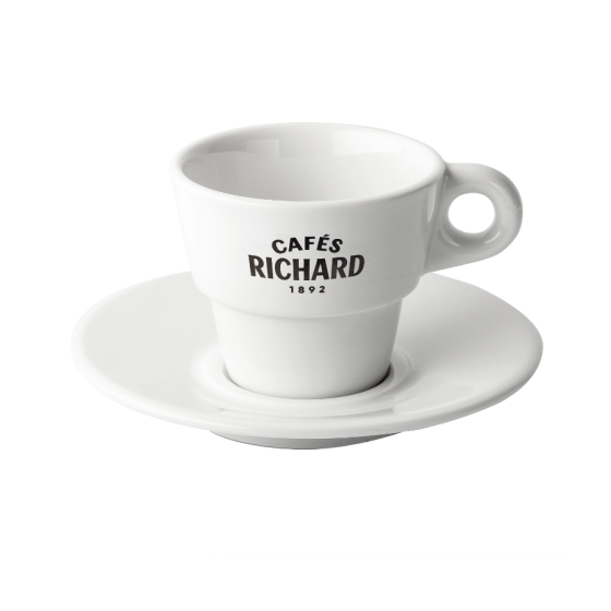 Tasse et Soucoupe - RICHARD ZINC TEA - 20cl x 6 pièces