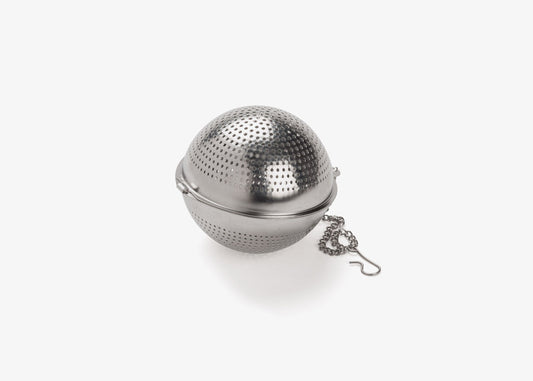 BOULE À THÉ. ronde inox perforé