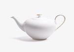 Théière en verre - CONCORDE. théière 1L bone china liseré or