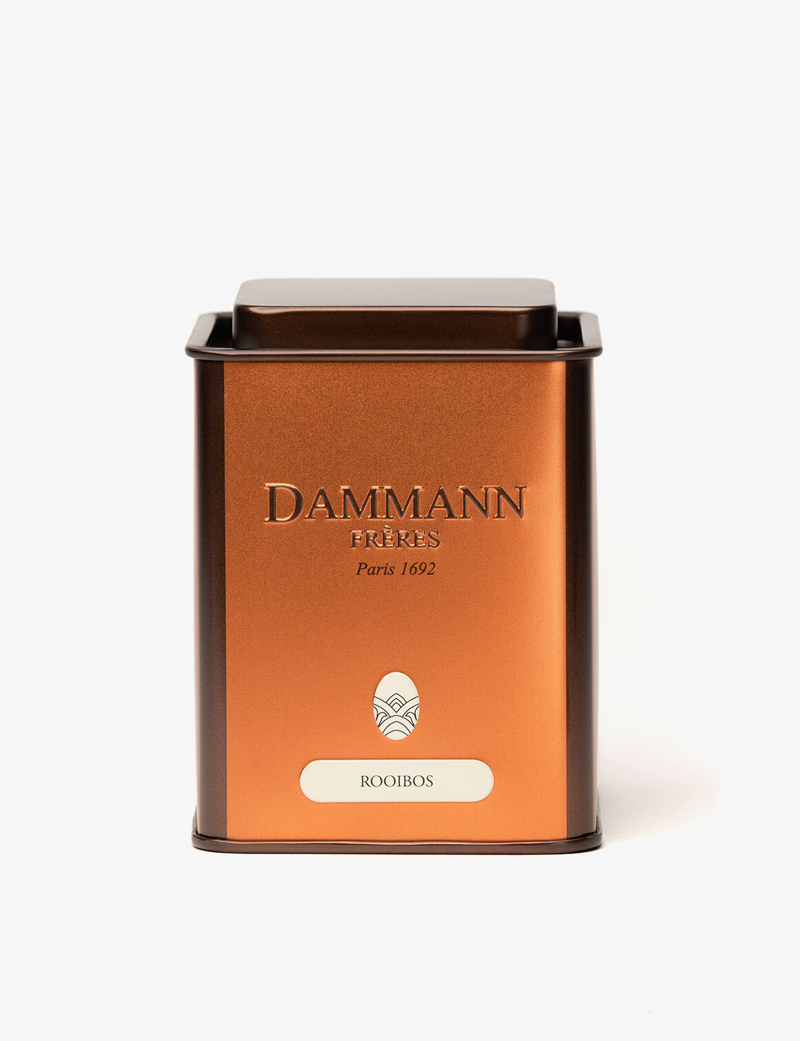 Boîte métal vrac 100g - BOITE ROOIBOS VIDE
