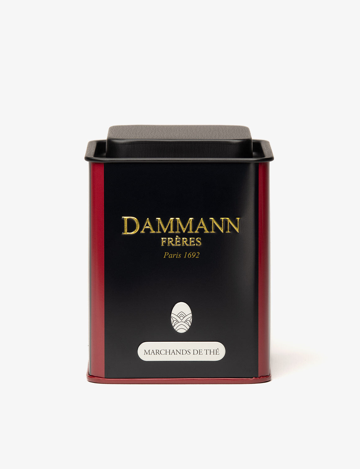 Boîte métal vrac 100g - BOÎTE DAMMANN FRÈRES VIDE