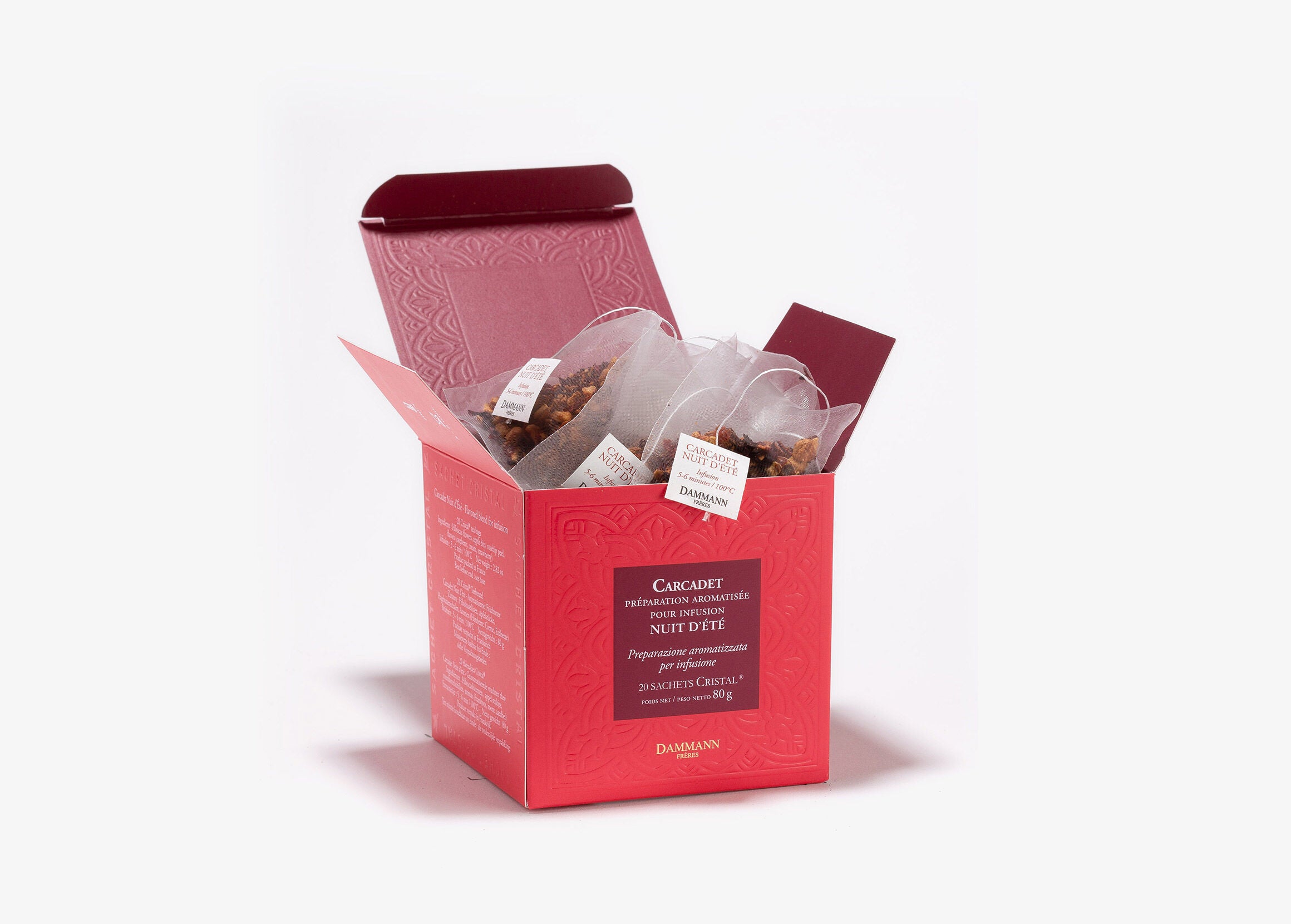 Boîte Sachets Cristal x20 - CARCADET NUIT D’ÉTÉ