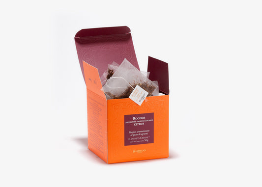 Boîte Sachets Cristal x25 - ROOIBOS CITRUS