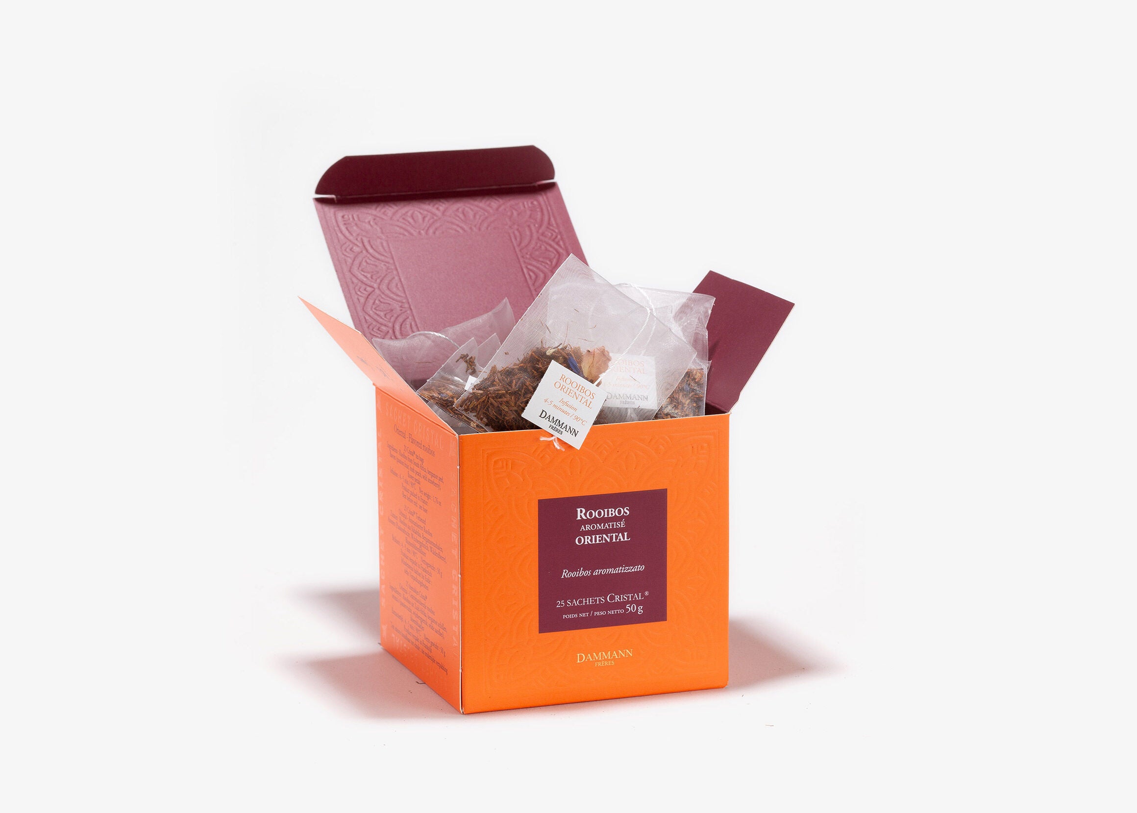 Boîte Sachets Cristal x25 - ROOIBOS ORIENTAL