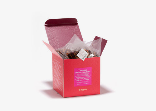 Boîte Sachets Cristal x20 - CARCADET PASSION FRAMBOISE