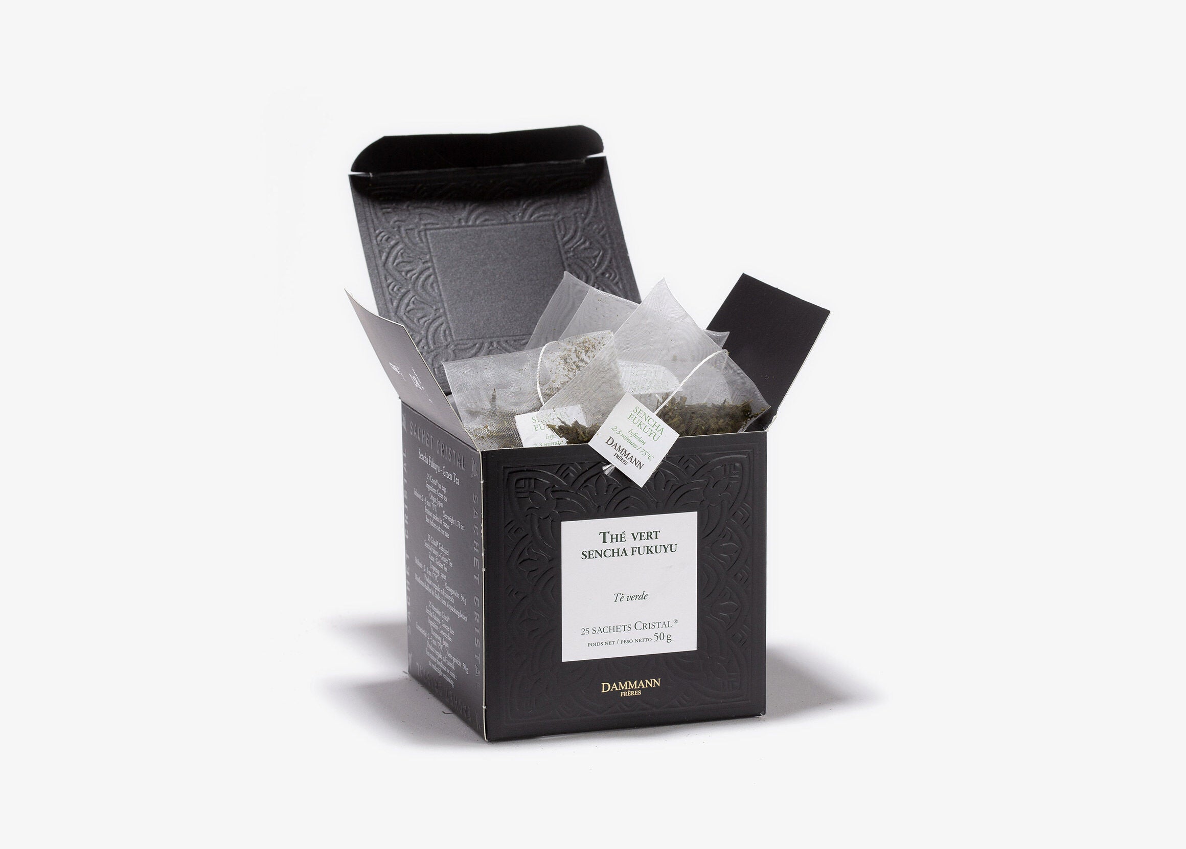 Boîte Sachets Cristal x25 - SENCHA FUKUYU