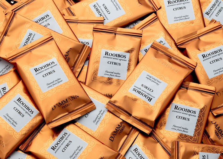 Carton Sachets Enveloppés x250 - ROOIBOS CITRUS
