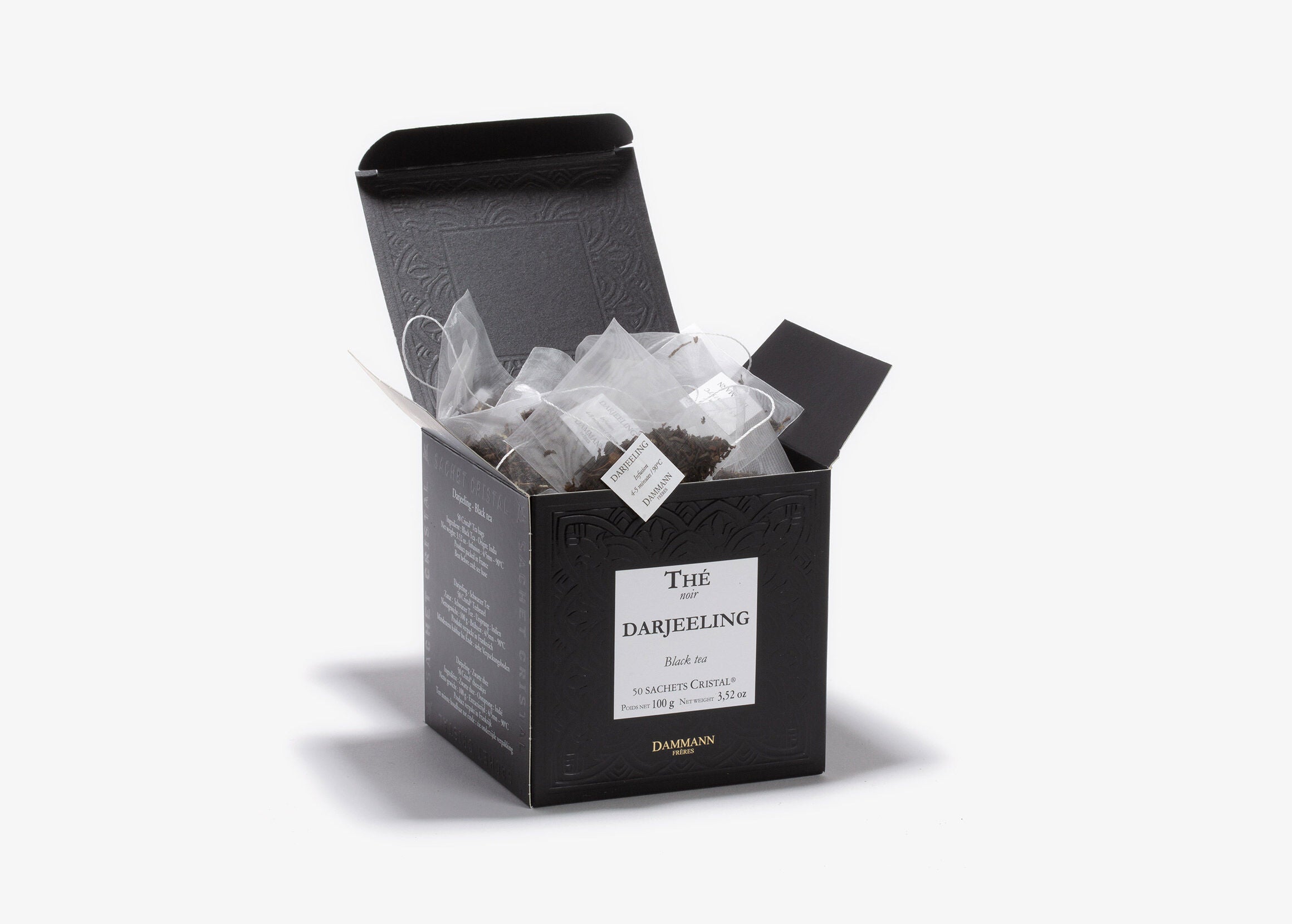 Boîte Sachets Cristal x50 - DARJEELING