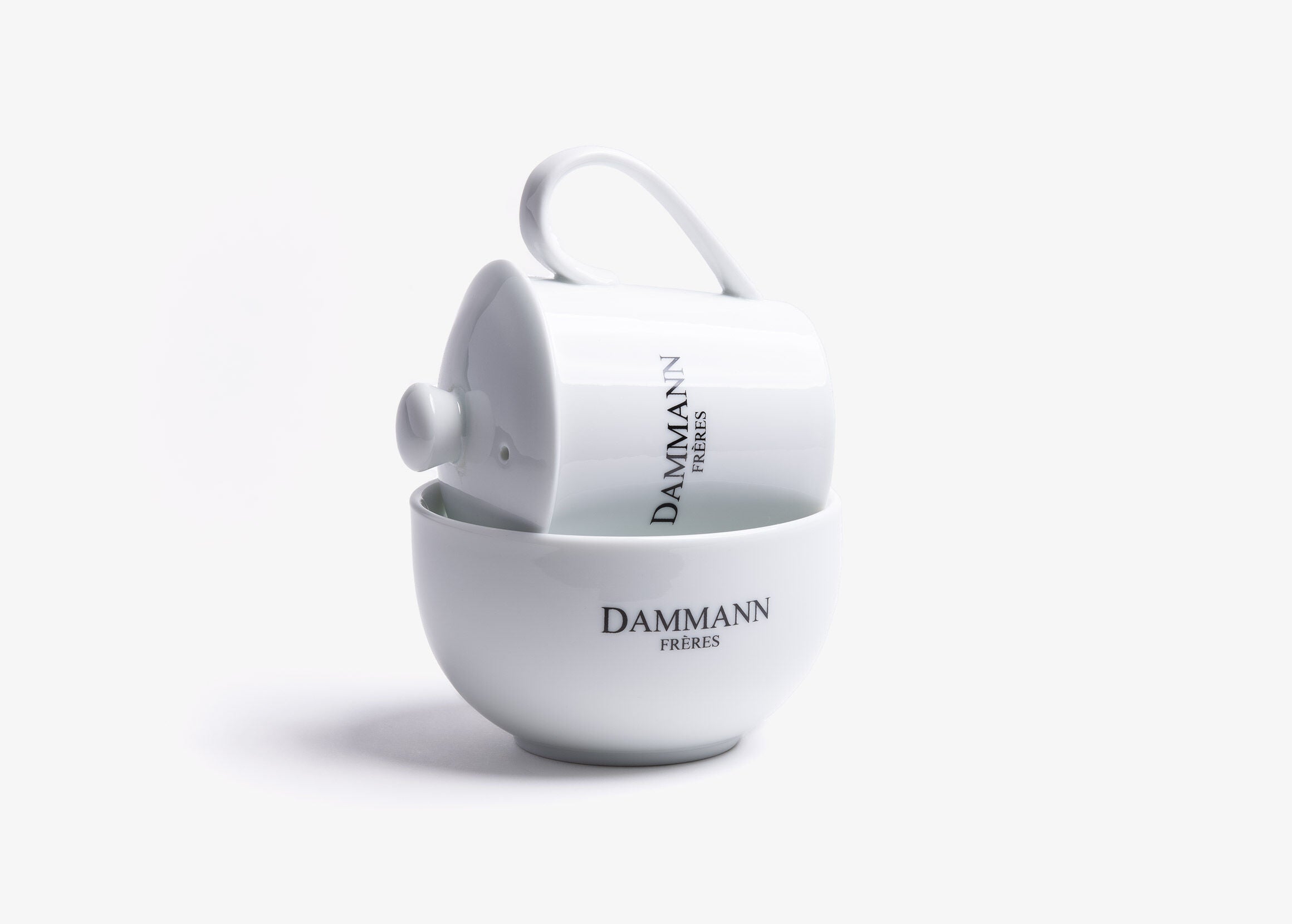 Set de verres - SET DÉGUSTATION. porcelaine blanche logo 15cl