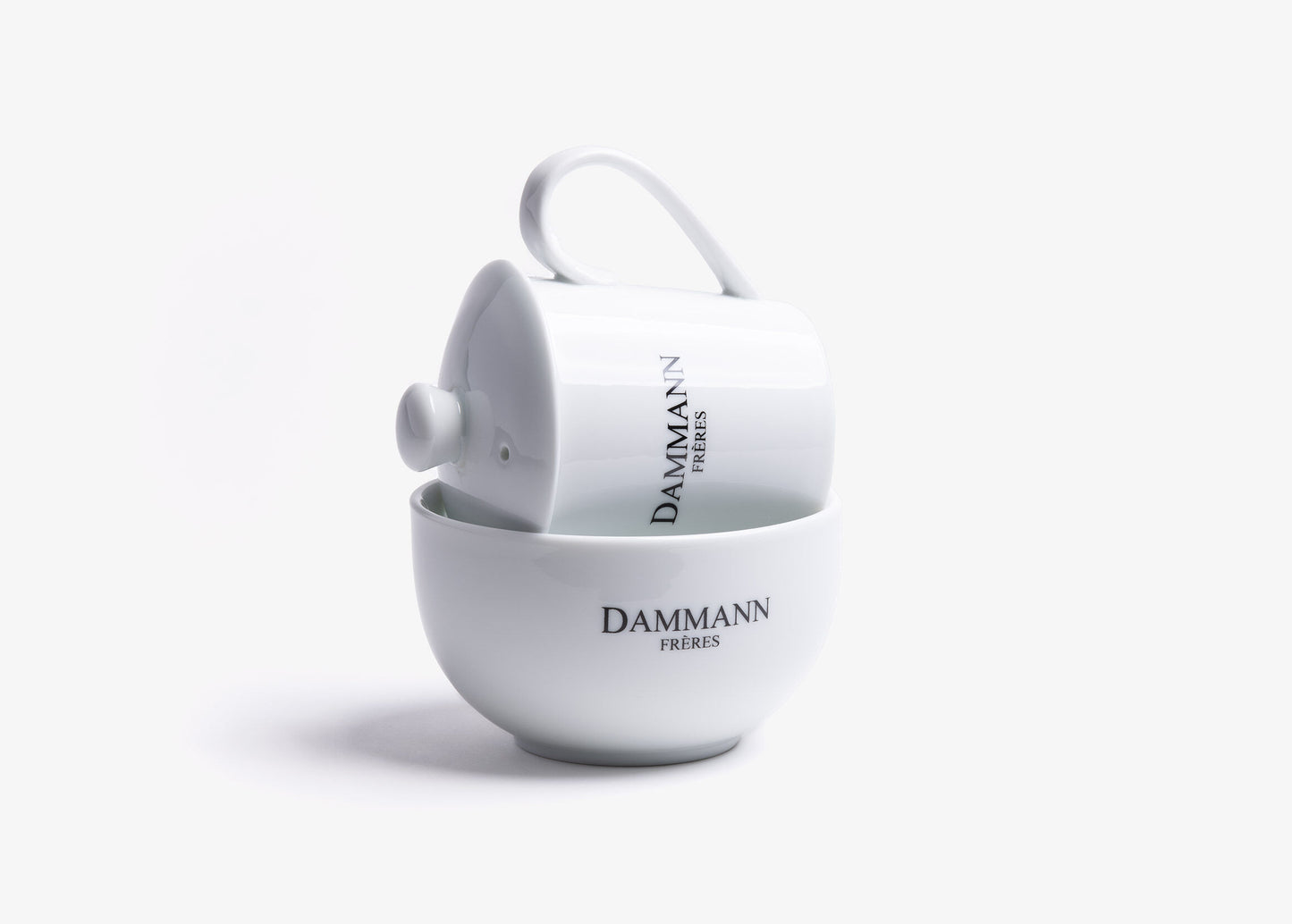 Set de verres - SET DÉGUSTATION. porcelaine blanche logo 15cl
