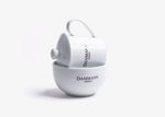 Set de verres - SET DÉGUSTATION. porcelaine blanche logo 15cl