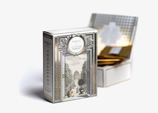 COFFRET VERSAILLES. assortiment 20 sachets. 4 thés + 1 infusion