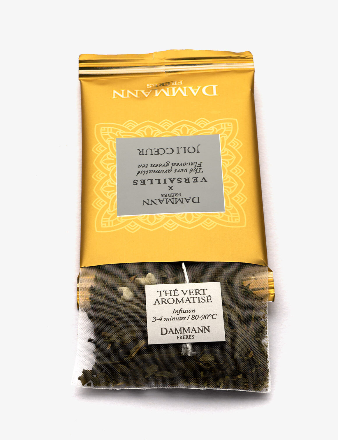 COFFRET VERSAILLES. assortiment 20 sachets. 4 thés + 1 infusion