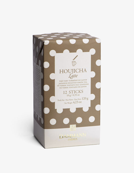 Étui x12 sticks Houjicha latte
