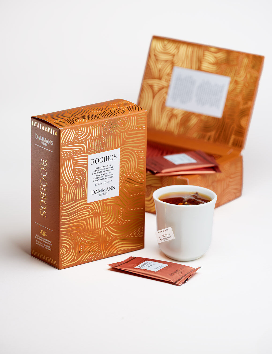 Coffret Sachets Enveloppés x20 - ROOIBOS assortiment