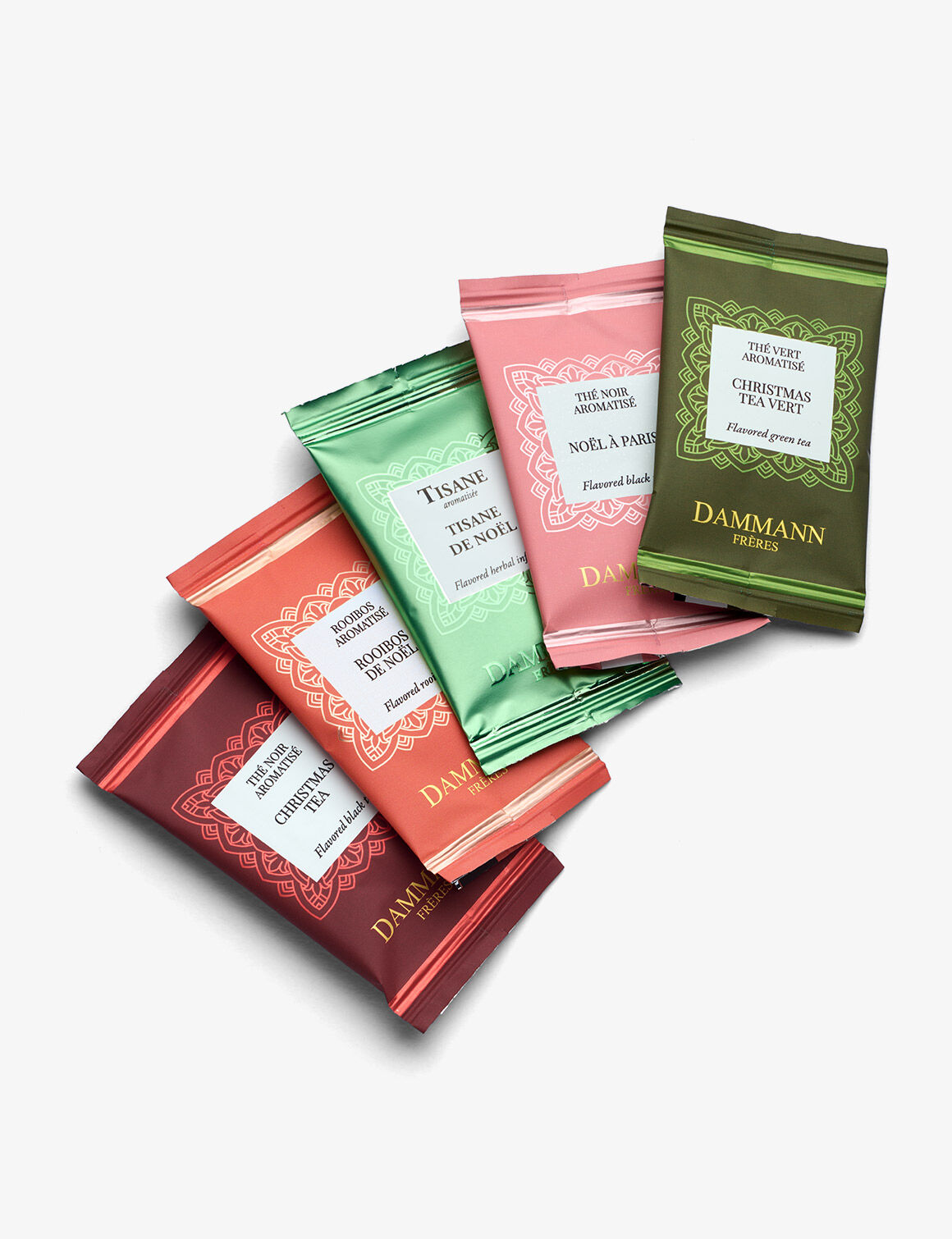 Coffret Sachets Enveloppés x20 - ASSORTIMENT DE NOËL