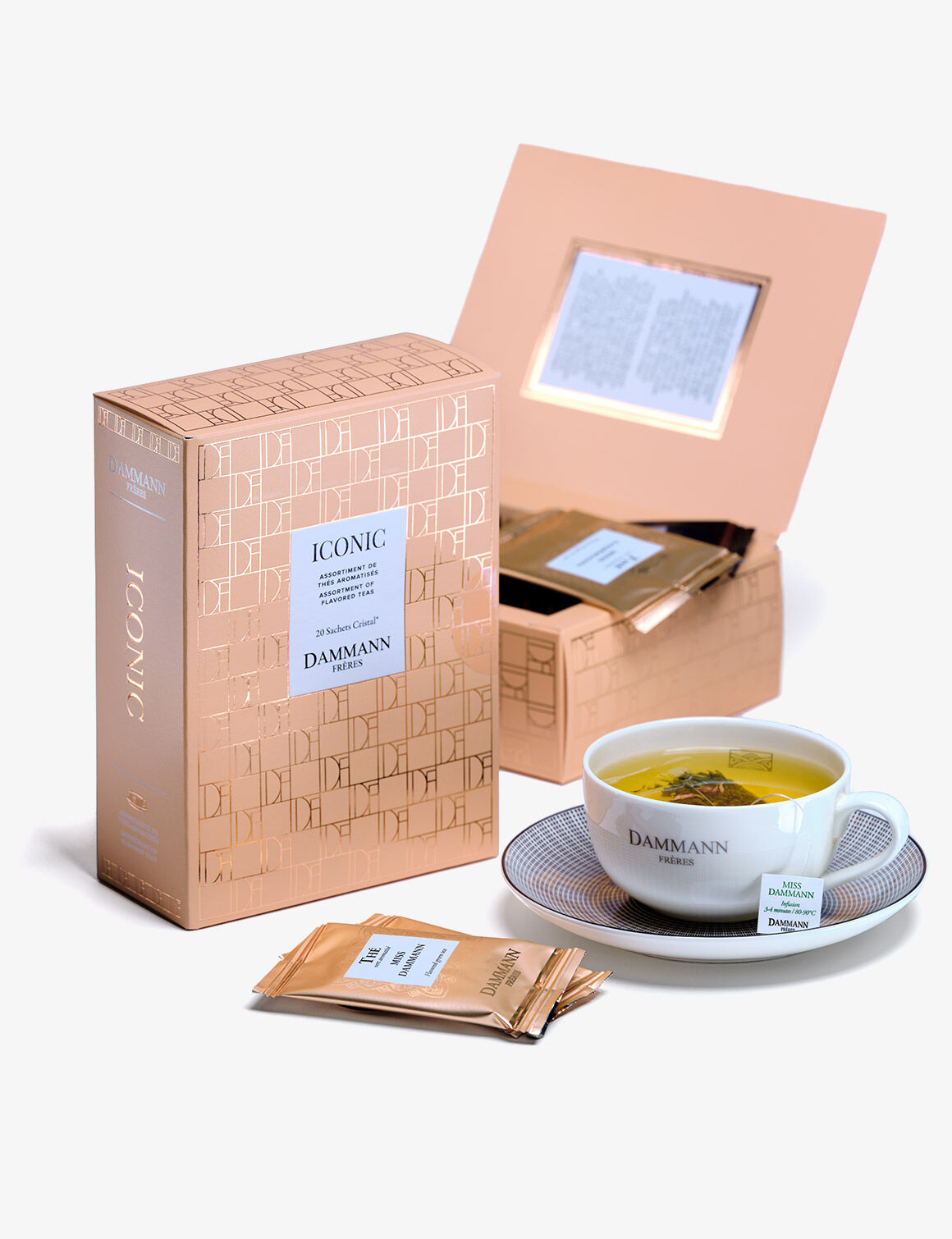 Coffret Sachets Enveloppés x20 - ICONIC assortiment