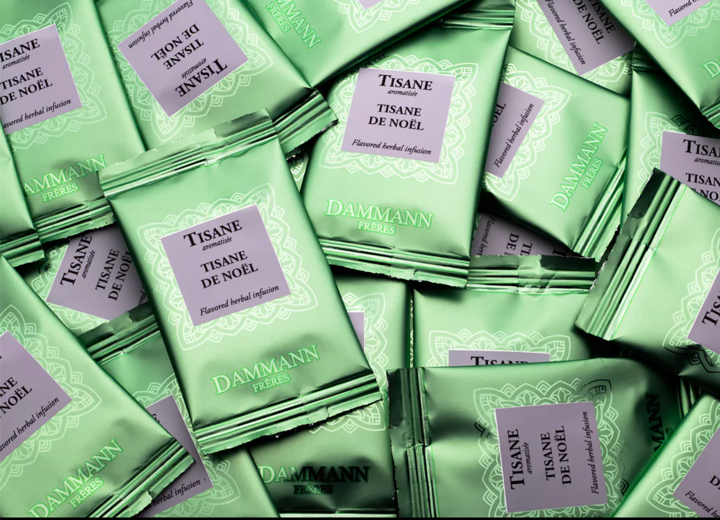 Carton Sachets Enveloppés x250 - TISANE DE NOËL