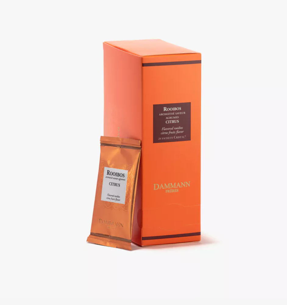 Boîte Sachets Enveloppés x24 - ROOIBOS CITRUS