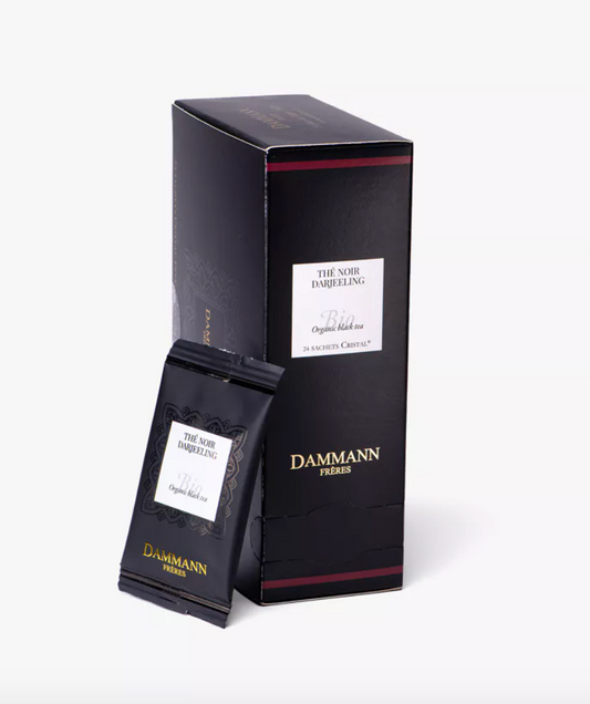 Boîte Sachets Enveloppés x24 - THÉ NOIR DARJEELING BIO