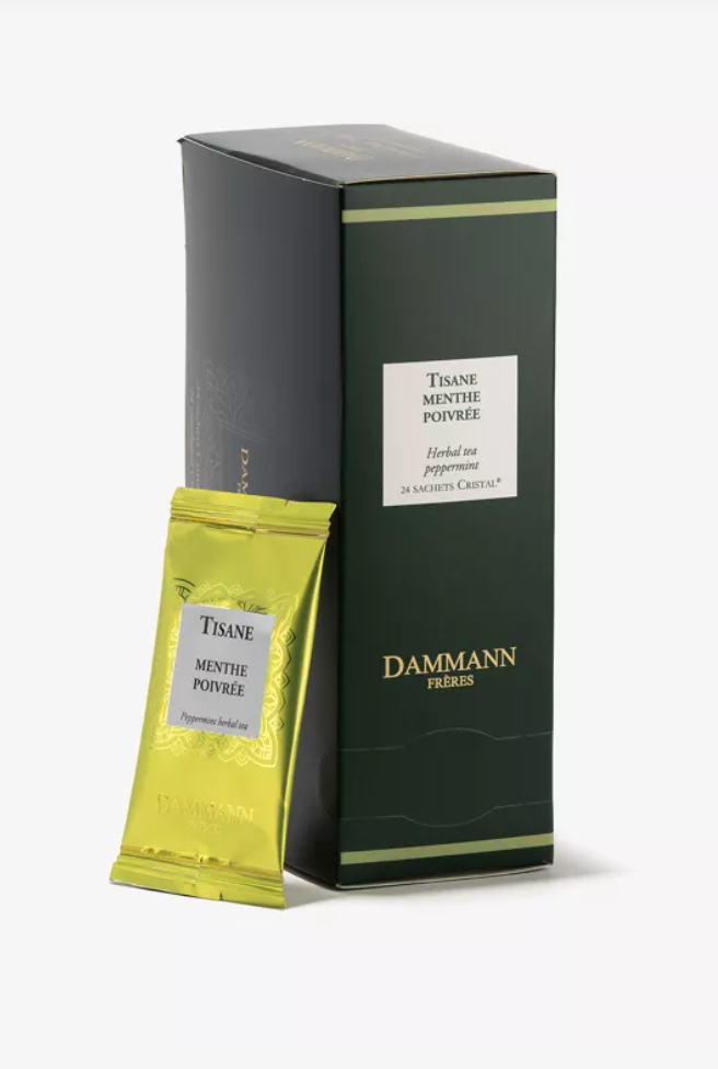 Boîte Sachets Enveloppés x24 - MENTHE POIVRÉE