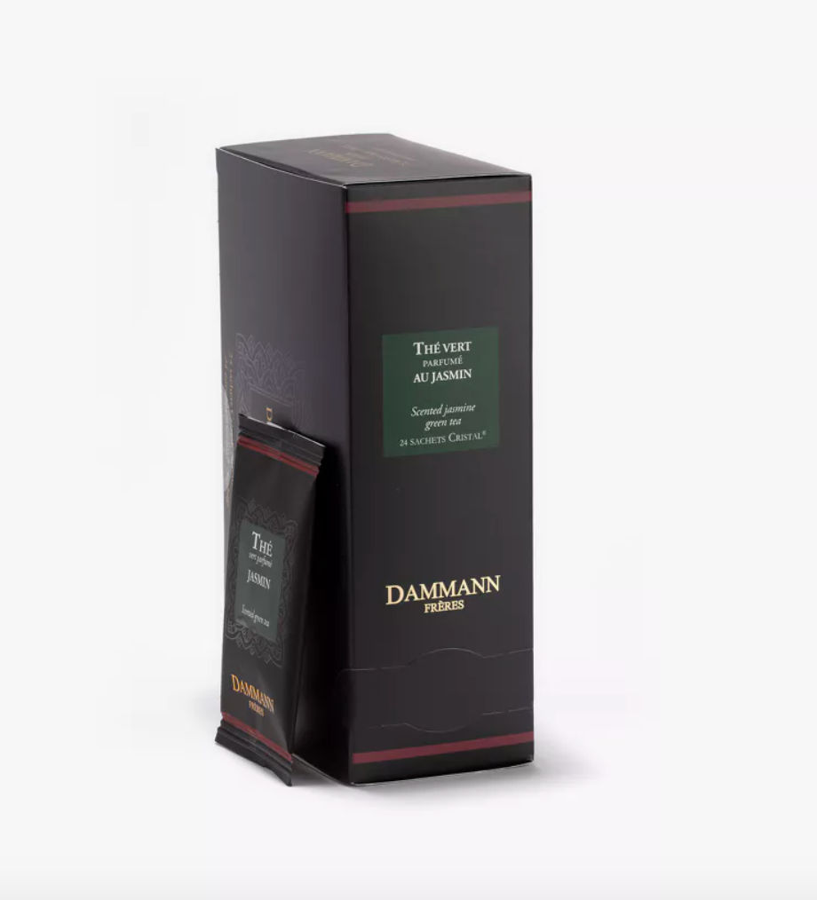 Boîte Sachets Enveloppés x24 - THÉ VERT AU JASMIN