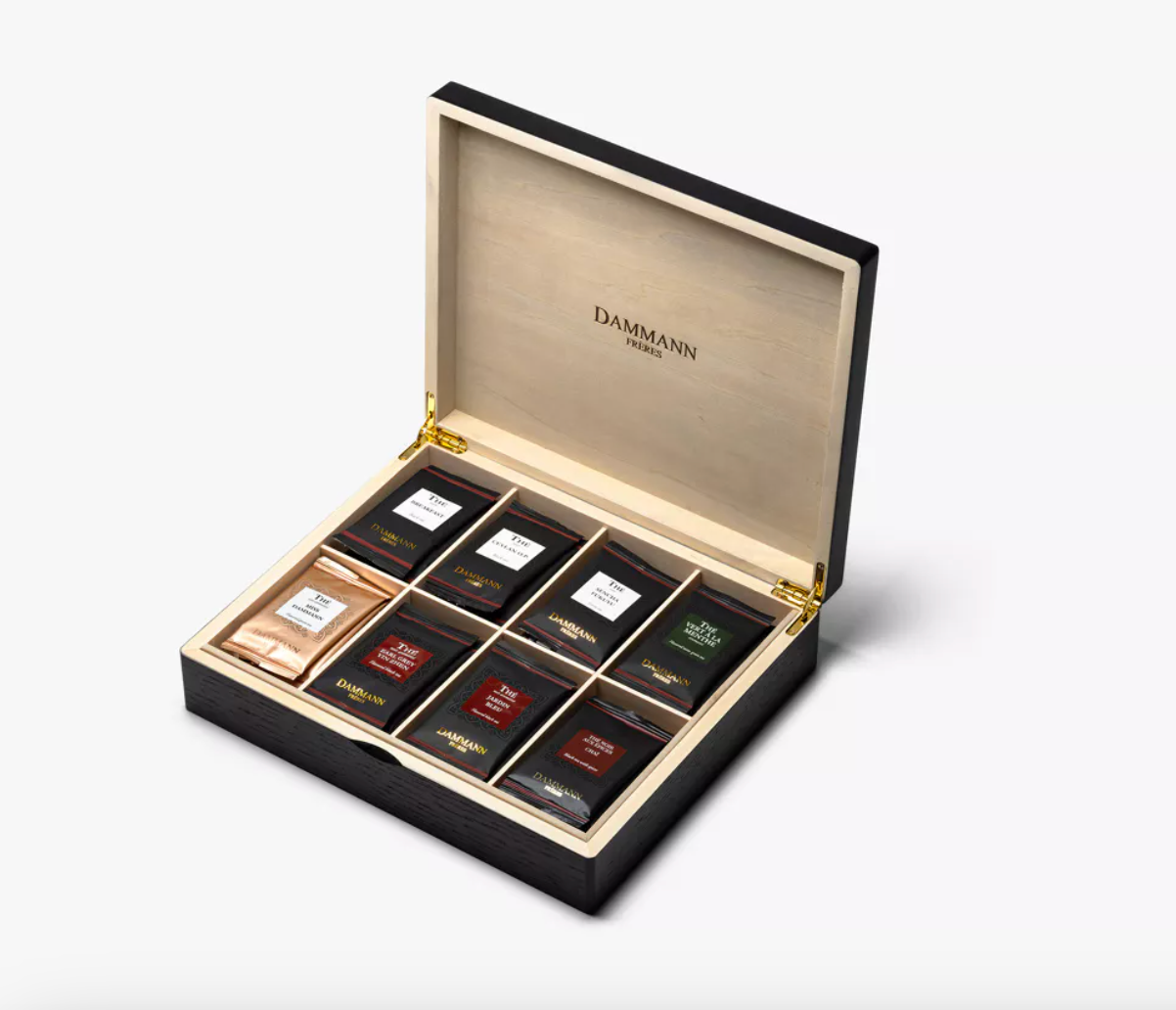 Coffret - BOIS Noir - (48 sachets Cristal®)