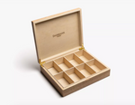 Coffret boîte - COFFRET BOIS CLAIR pour 48 sachets (vide)