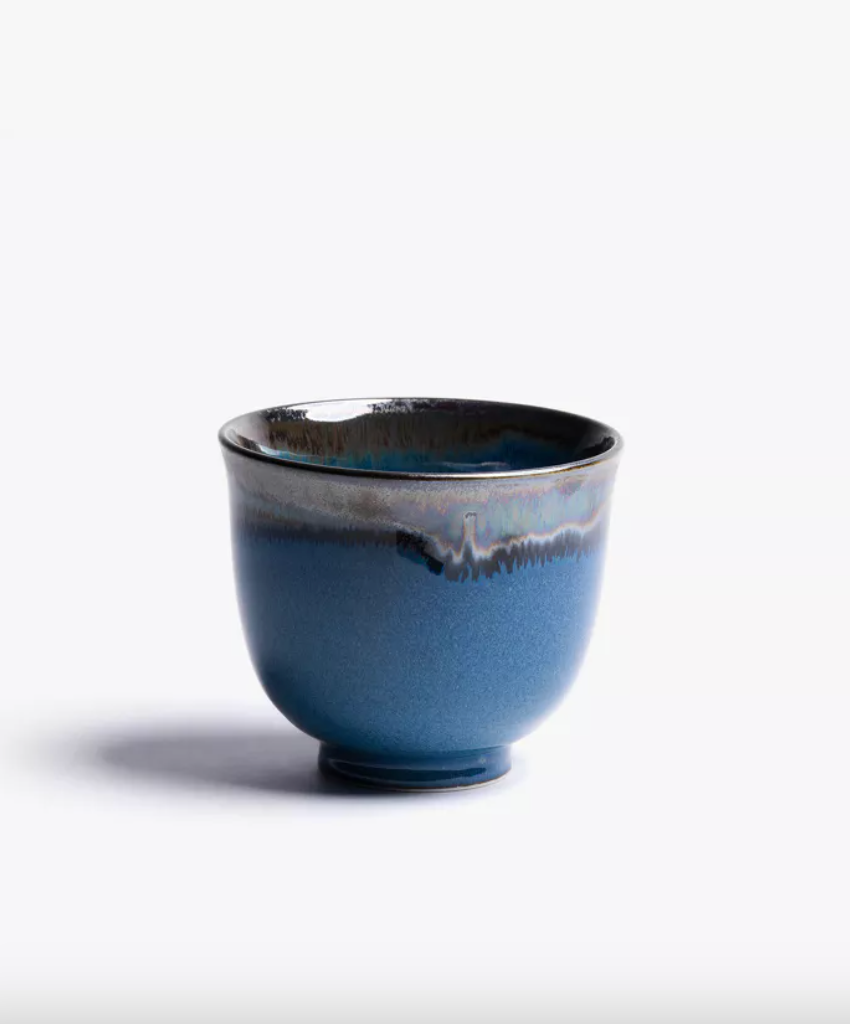 IWA - bol à thé du japon - 15cl - bleue noire