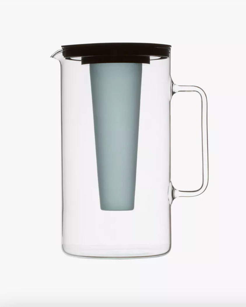RIVIERA - pichet à thé glacé en verre - 1.9L + infuseur + réserve de glace