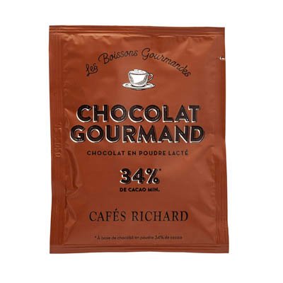 Dose 20g Préparation lactée chocolat Richard 34% cacao - 100 doses